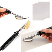 Set di Saldatura Plastica con Ferro da Stiro e 3 Reti 20x15 cm – Alta Qualità, Acciaio Inossidabile, Ergonomico
