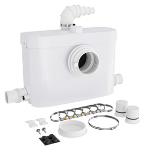 Stazione di sollevamento acque nere 3/1 450W con trituratore WC e attacco frontale