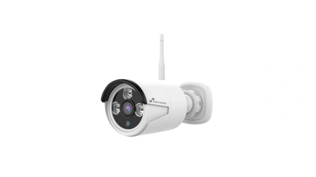 Telecamera Bullet WiFi Nivian Compatibile NV-KIT830W-4CAM 3 Mpx
