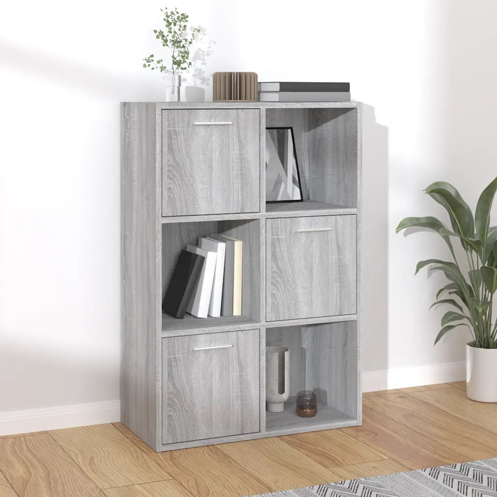 Mobile Contenitore Grigio Sonoma 60x29,5x90 cm CFW9486776