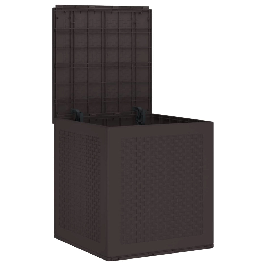 Scatola di Stoccaggio Marrone 55 x 53 x 57 cm Polipropilene CFW3124887