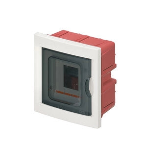 CENTRALINO INCASSO IP40 BIANCO  4 MOD PORTA FUME