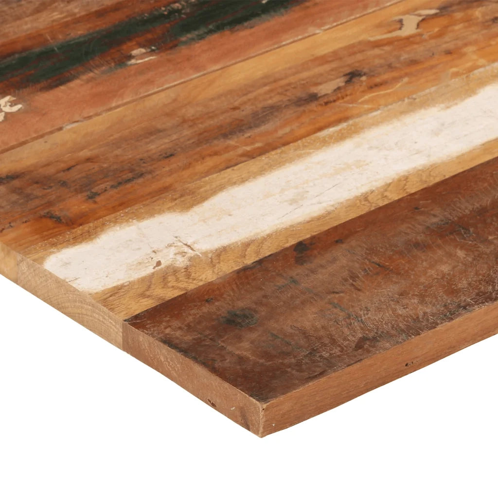Piano Tavolo | Superficie Tavolo | Piano Scrivania Quadrato 70x70 cm 25-27 mm in Legno di Recupero