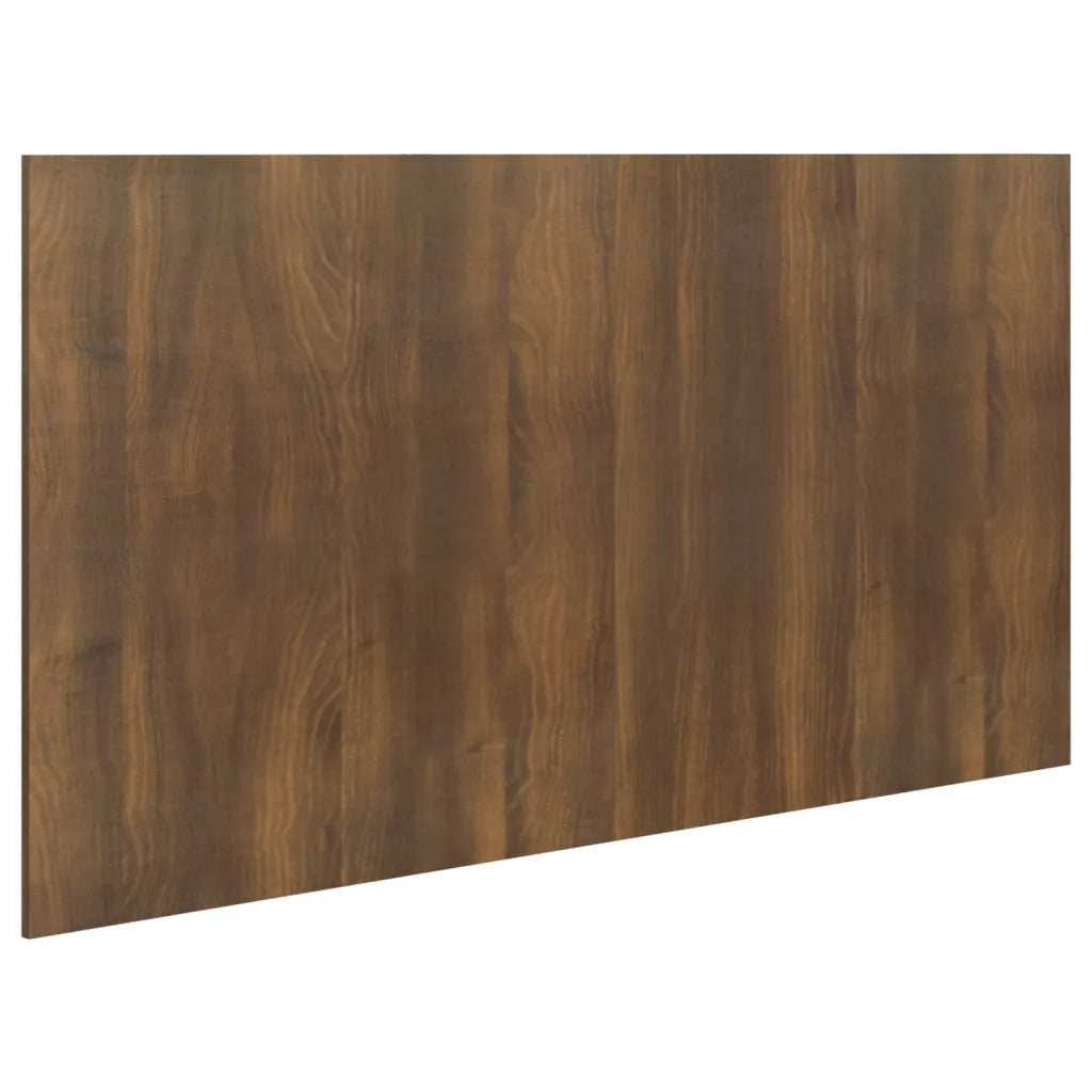 Testiera Letto Rovere Marrone 160x1,5x80cm in Legno Multistrato 816975