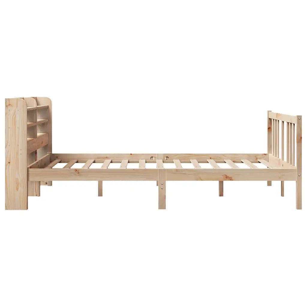 vidaXL Giroletto con Testiera 120x200 cm in Legno Massello di Pino
