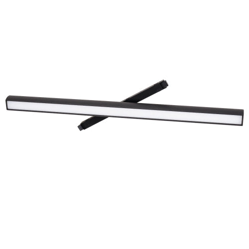 Faretto lineare su binario 1 fase nero LED 18W 3000K