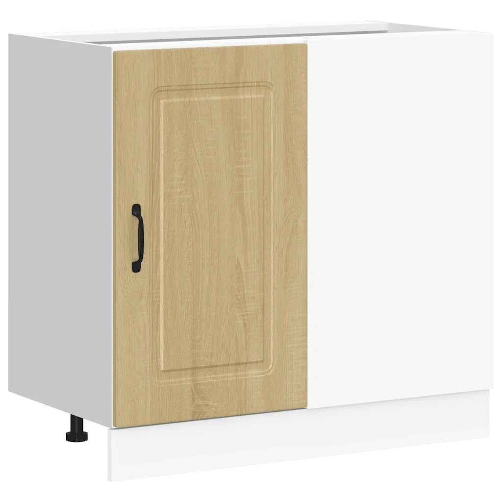 Base da Cucina-Mobile Base da Cucina Kalmar Rovere Sonoma in Legno Multistrato 849864