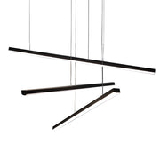 Lampada a sospensione Trio Maxlight LED 36W nera dimmer