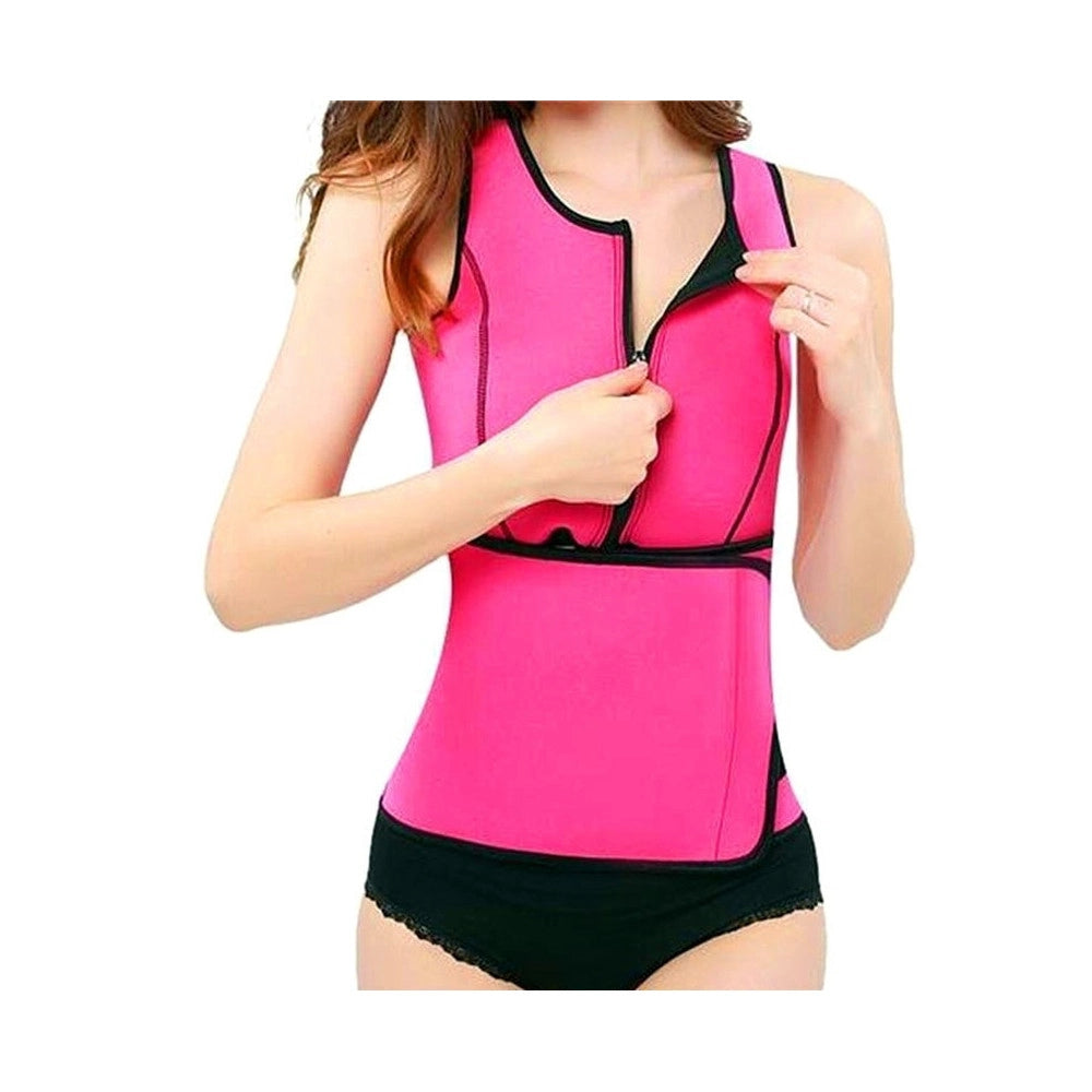 Trade Shop - Canotta Snellente Cami Hot Shapers Fascia Instant Training Maglia Dimagrante -    S