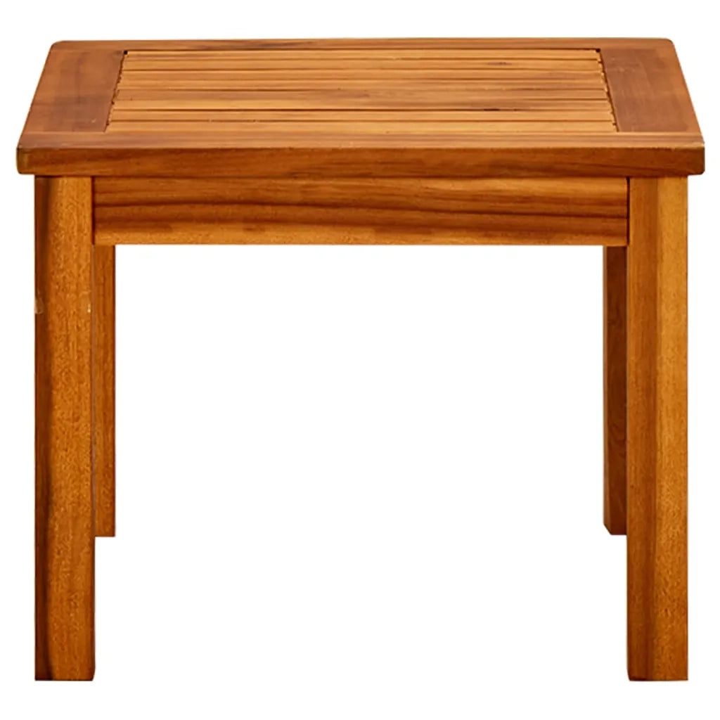 Tavolino da Giardino 45x45x36 cm in Legno Massello di Acacia 316394