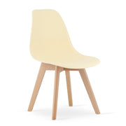Sedia VALORA KITO - Design ergonomico senza tempo in crema x 1