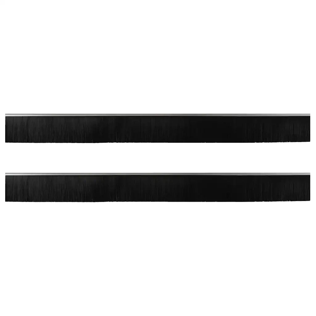 Spazzole per porte a vite 2 pcs Argento 100 cm 42019500