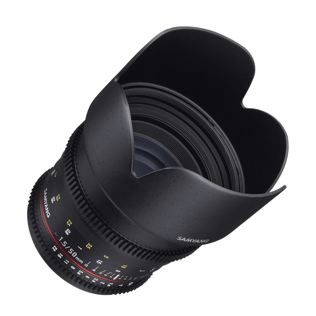 MF 50 mm T1.5 Obiettivo video DSLR MFT per fotocamere full-frame e APS-C con apertura continua e soft focus Per riprese professionali