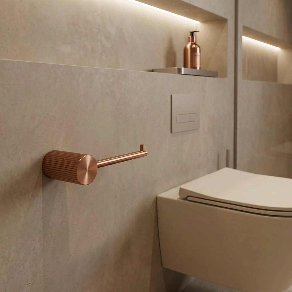 Porta Carta Igienica 64105 Solo Brush Copper