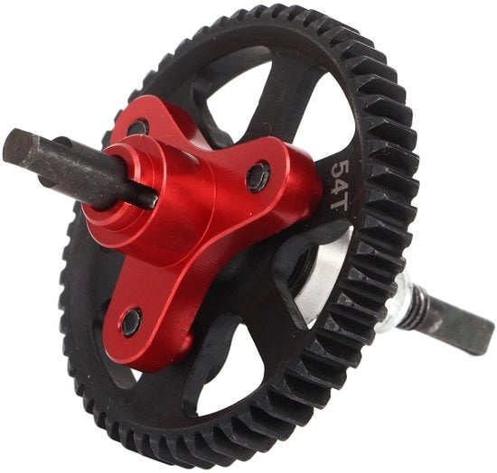 Clutch a differenziale - 54T alluminio - Stabile su Traxxas Slash 4x4 - Facile da installare - Migliorata prestazione - Adattamento perfetto - Clutch differenziale con slittamento