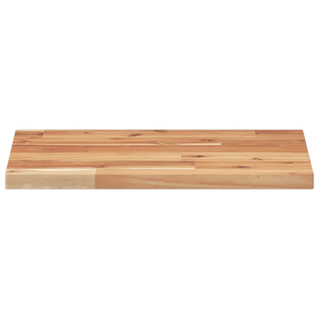 Ripiano a Parete 40x30x2 cm Legno Massello Acacia Rifinito Olio