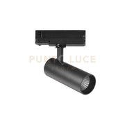 FARO BINARIO PLANE NERO LED 20W 2450LM 4000K 6X15CM