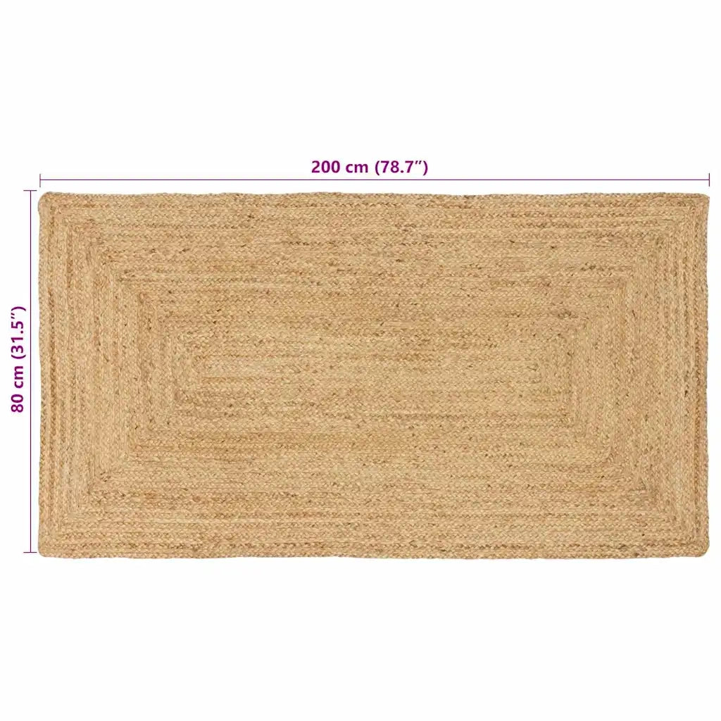 Tappeti per area Naturale 80 x 200 cm Juta 42010389