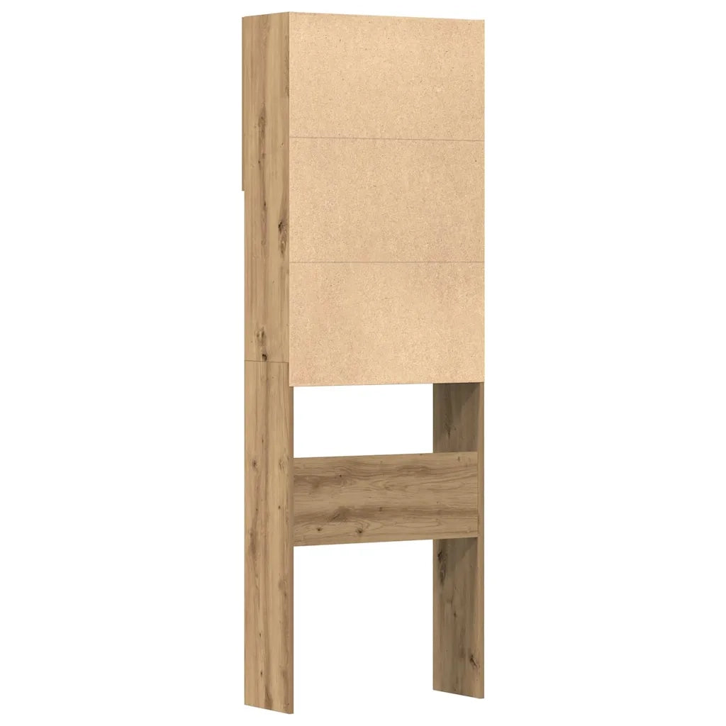 Mobile Lavatrice Rovere Artigianale 64x24x190 cm in Truciolato 859135