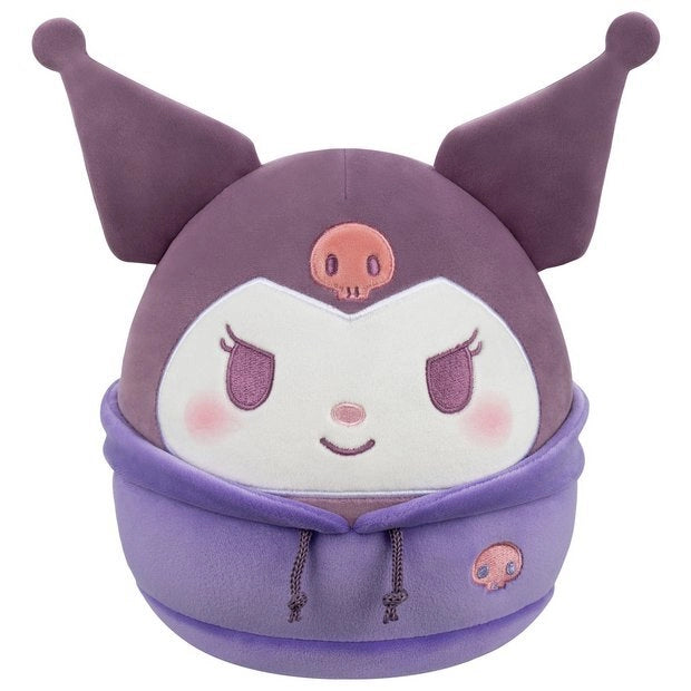 Squishmallows Peluche 20 cm Hello Kitty and friends Kuromi, Jazwares,Eta 3+