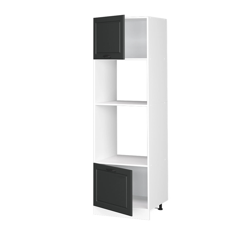 Vicco Set mobili bagno Antracite casa di campagna 60 cm
