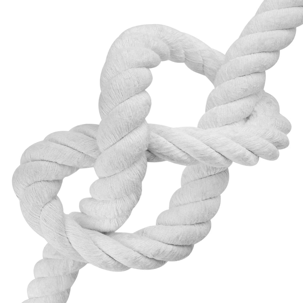 Corda Bianco 6 x 6 x 1000 cm Cotone 42011890