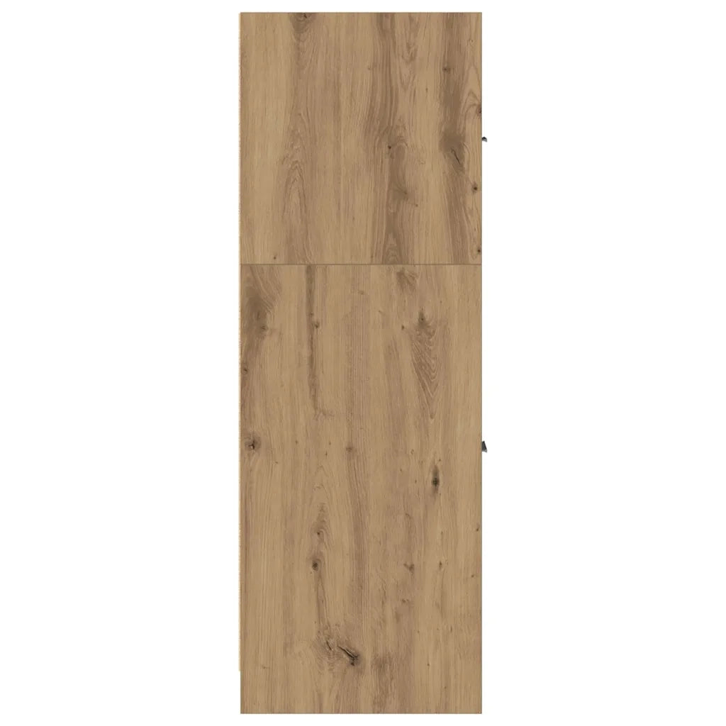 Armadietto da Farmacia Rovere 40x41x118 cm in Truciolato