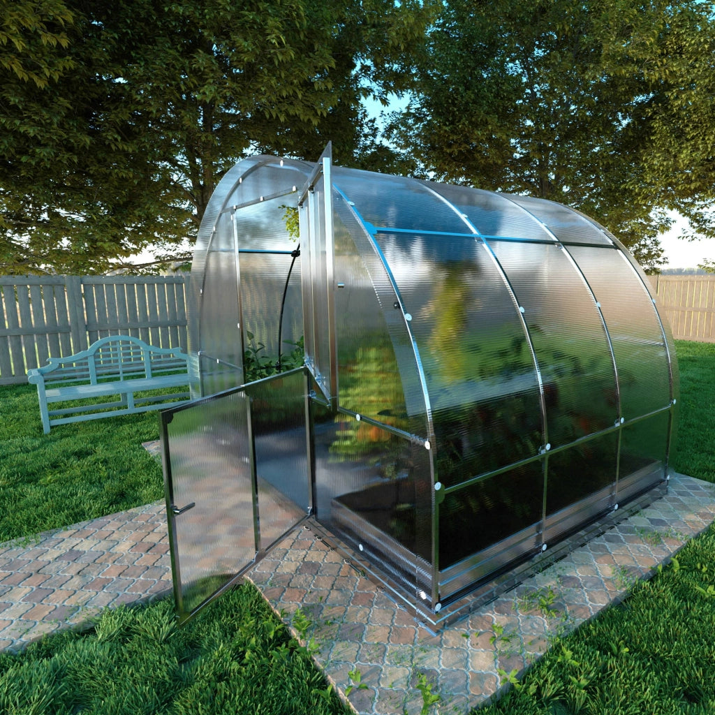 Serra da giardino KLASIKA TUBE 3 x 2 m (6 m²), 4 mm con rivestimento in policarbonato