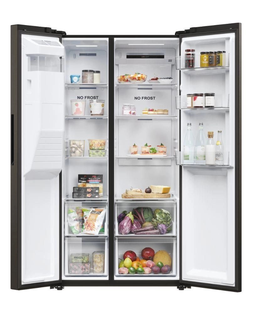 Haier HSR5918DIPB Libera installazione 511 L Nero