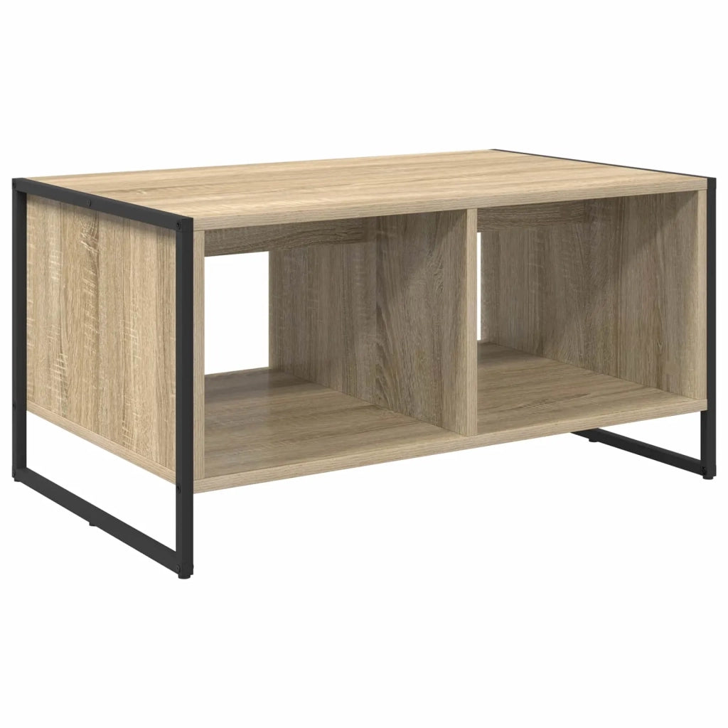 Tavolino da salotto Sonoma 80 x 50 x 40 cm Legno multistrato