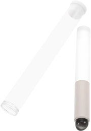 Pennello per labbra con testa rotonda - Pennello per labbra in silicone - Riciclabile - Compatta - Pennello per labbra preciso - Design minimalista - Pennello per trucco