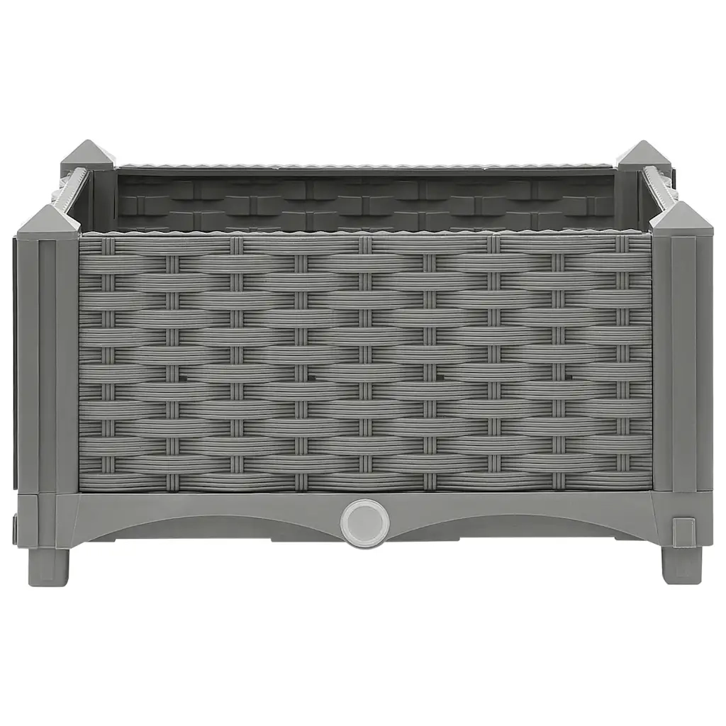 Fioriera Rialzata 40x40x23 cm in Polipropilene 153289