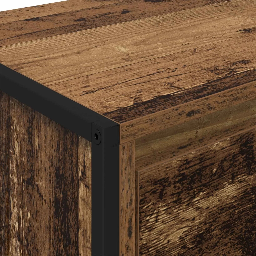 Credenza-Buffet-Armadio da cucina Legno vecchio 81 x 36 x 150.5 cm Legno multistrato