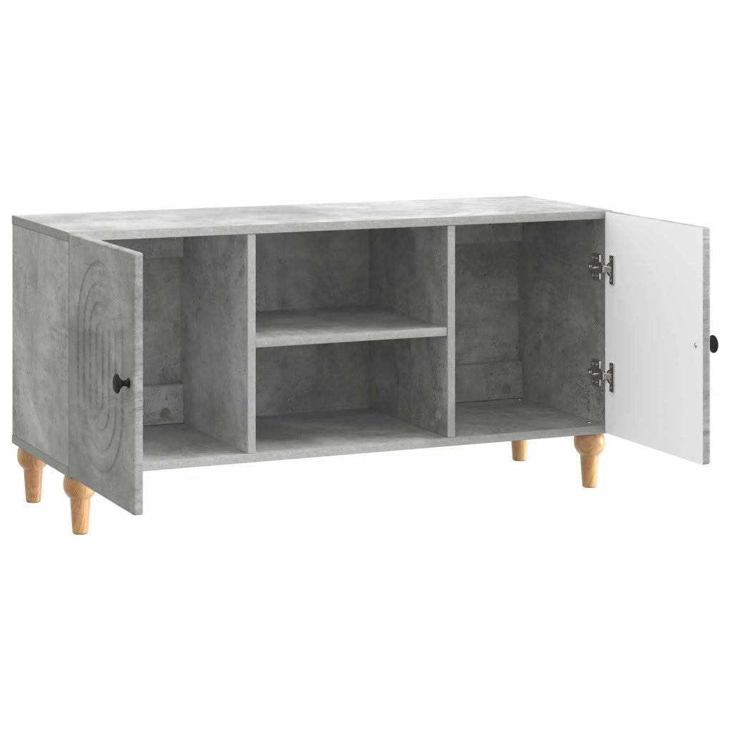 Mobile TV Grigio Cemento 102 x 34,5 x 50 cm 894238
