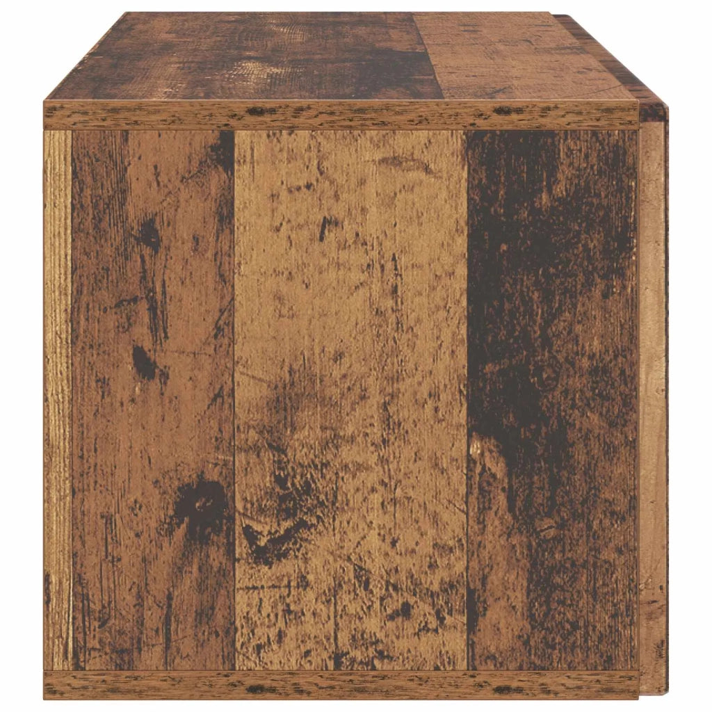 Mobile Porta TV da Muro Legno antico 98 x 31 x 30 cm
