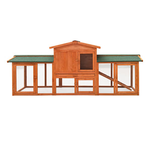 Conigliera con recinto esterno Gabbia per conigli lepri