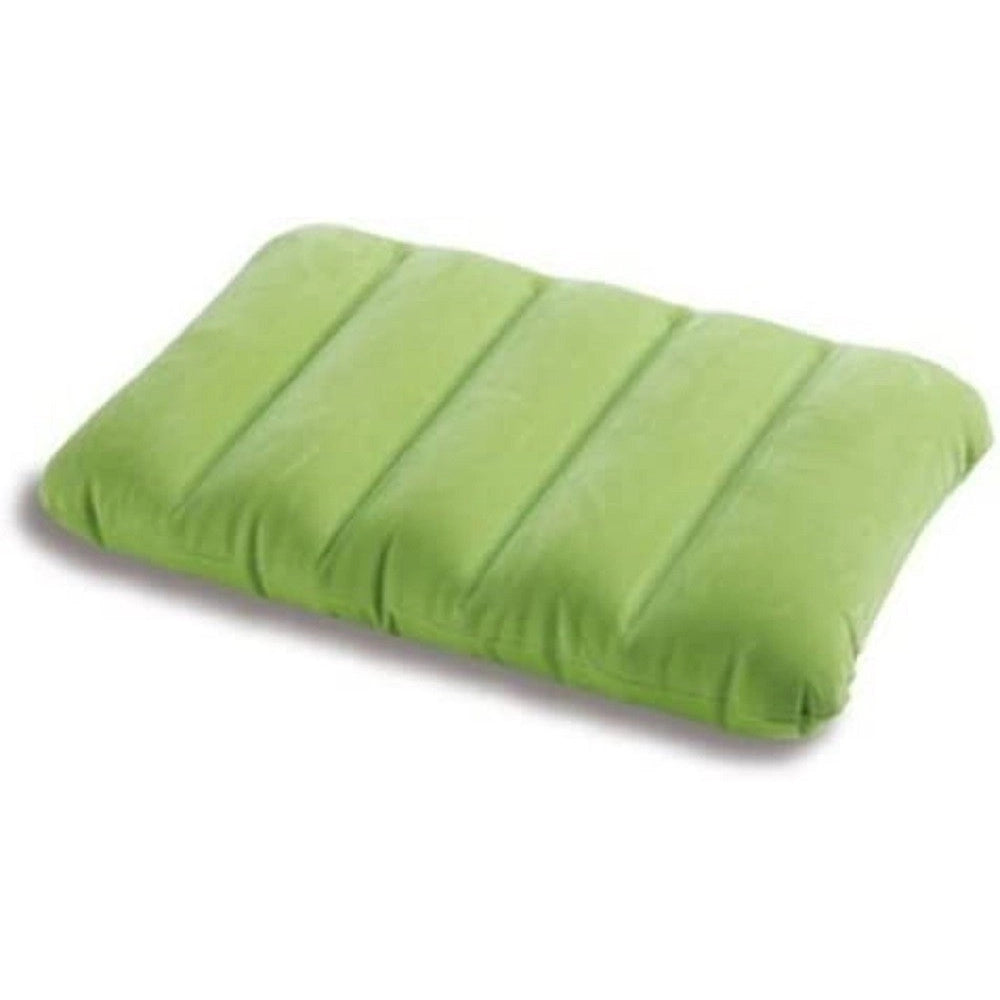 Trade Shop - Cuscino Kids Gonfiabile Floccato Accessori Campeggio 43x28x9cm Vari Colori 68676 -