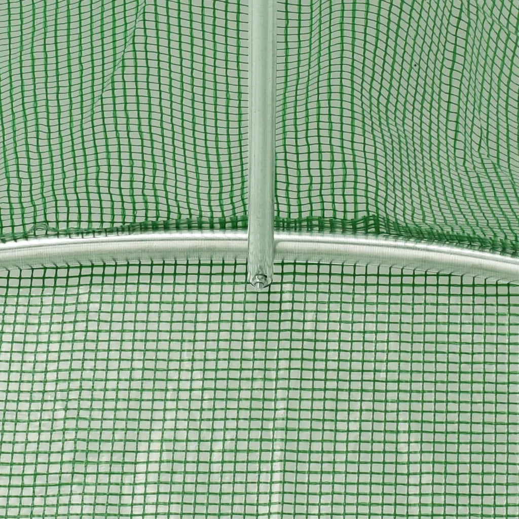 Serra con Telaio in Acciaio Verde 4 m2 2x2x2 m CFW9985320