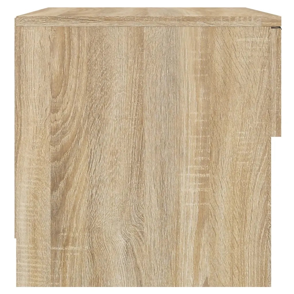 Comodini 2 pz Rovere Sonoma in Legno Multistrato 811257