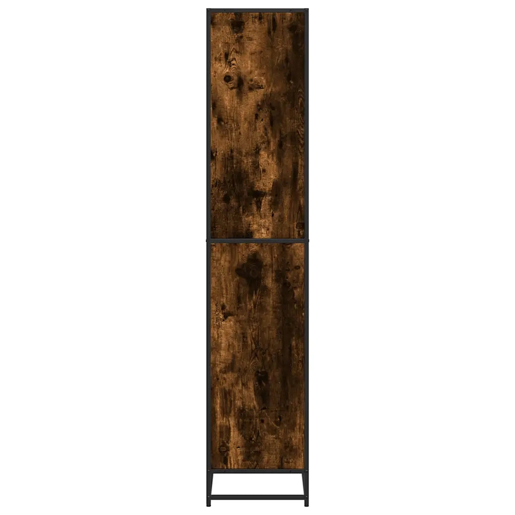 Libreria Rovere Fumo 80,5x35x170,5 cm in Truciolato 3300857
