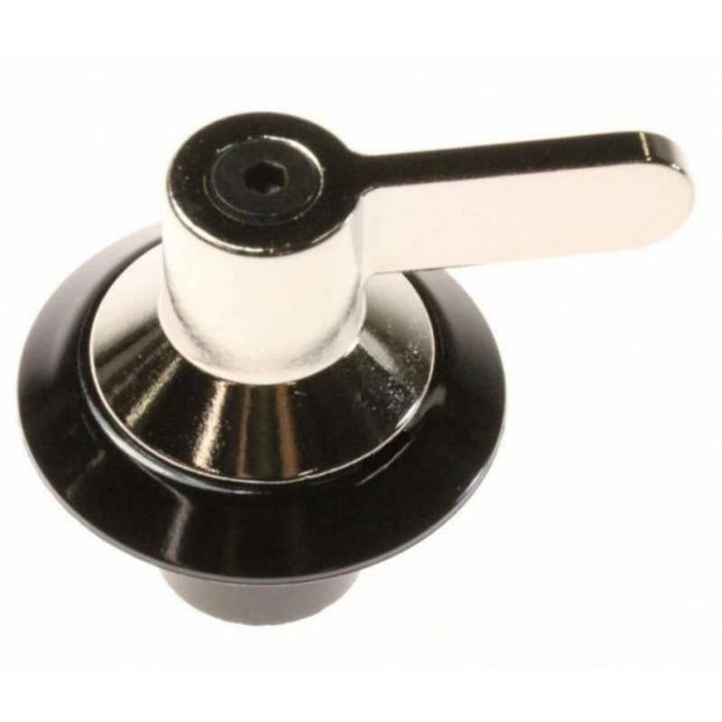 MANOPOLA PIANO COTTURA CUCINA SMEG ARGENTO 694975086 fuoco ORIGINALE - SMEG