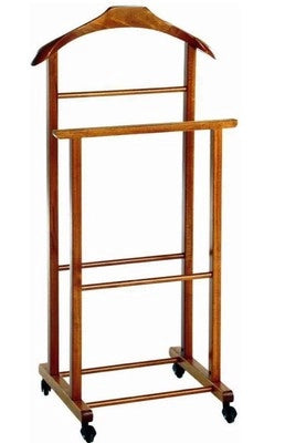 INDOSSATORE DOPPIO APPENDI ABITI INDUMENTI CON RUOTE