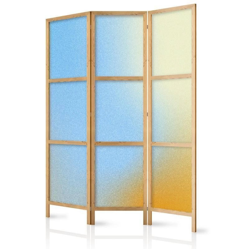 Paravento giapponese - Energetic Gradient - Gradient Composition in Vibrant Colors Larghezza x Altezza Decor: 135x172