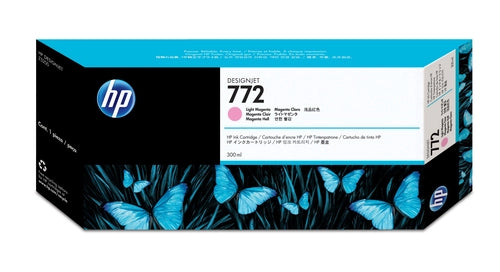 HP Cartuccia inchiostro magenta chiaro DesignJet 772, 300 ml