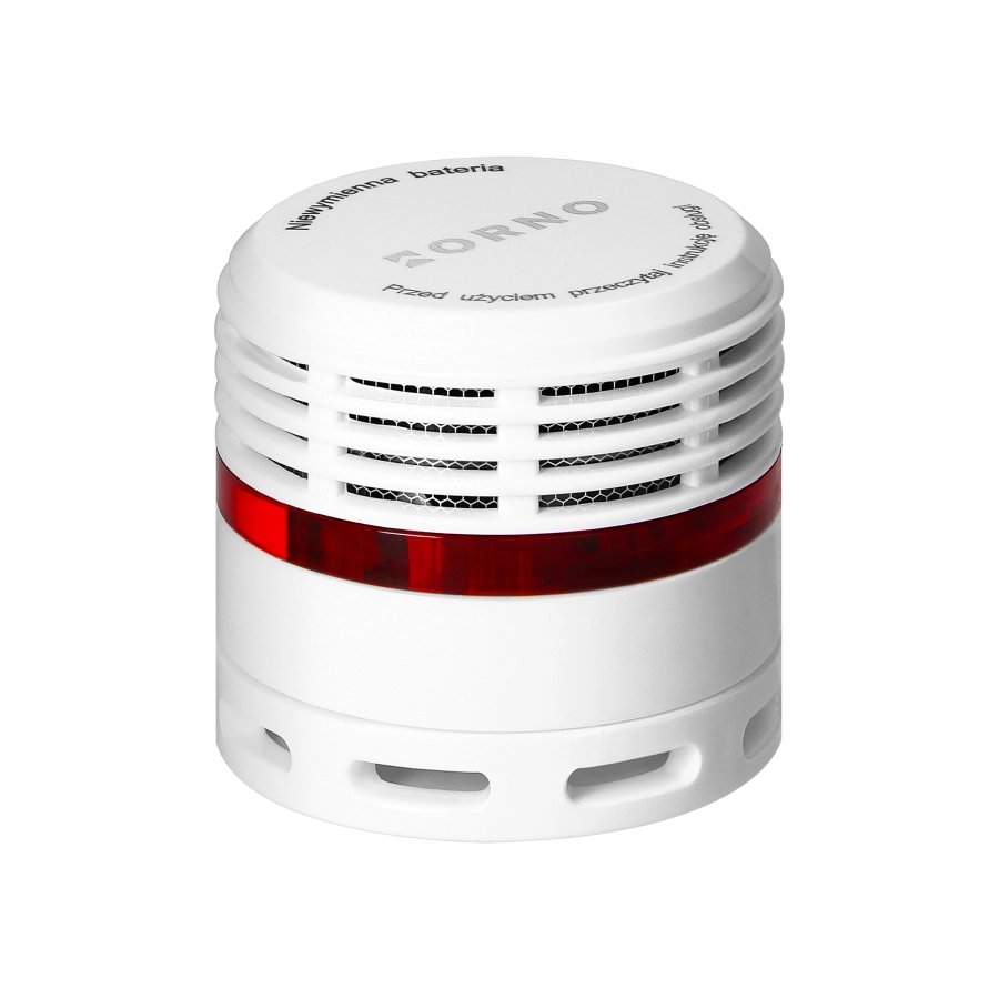 MINI RILEVATORE DI FUMO A BATTERIA PER SICUREZZA CASA CON ALLARME ACUSTICO