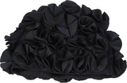 Cappello da Nuoto Fiori - Cappello da Nuoto Elastico Impermeabile per Donne Capelli Lunghi Estate Piscina - Contenuto Obbligatorio