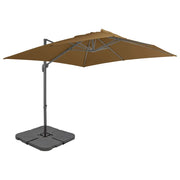 Ombrellone con base portatile 3 x 3 m tortora 02_0008056