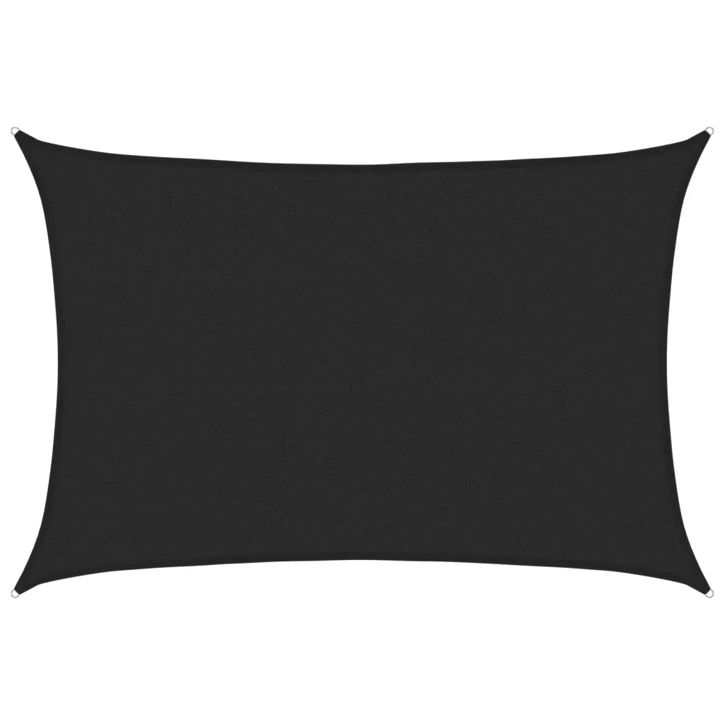 Vela Parasole 160 g/mÂ² Nera 2,5x3,5 m in HDPE
