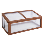 Mini serra, piccola serra da giardino, con pannelli in PC, buona trasmissione della luce, 100L x 65W x 40H cm