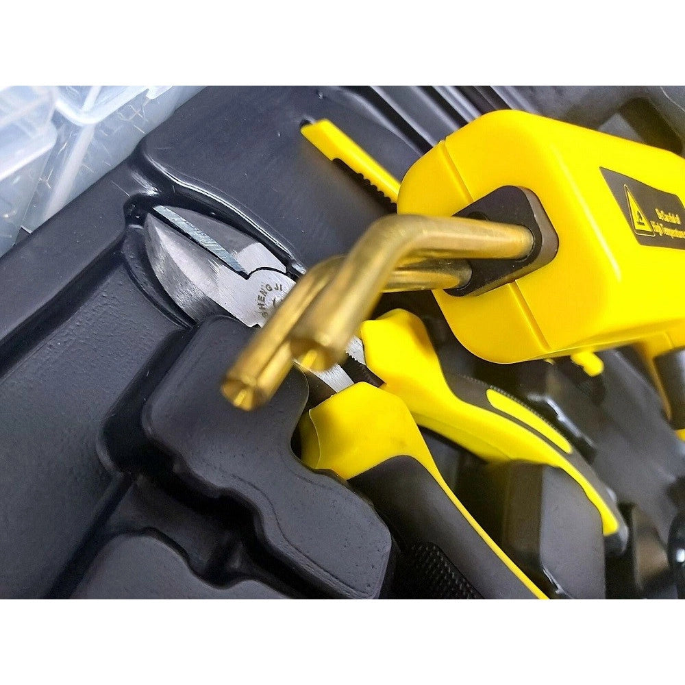 Trade Shop - Kit Pistola Saldatrice Saldatura Plastica 200w Riparazione Paraurti Auto 400pz -